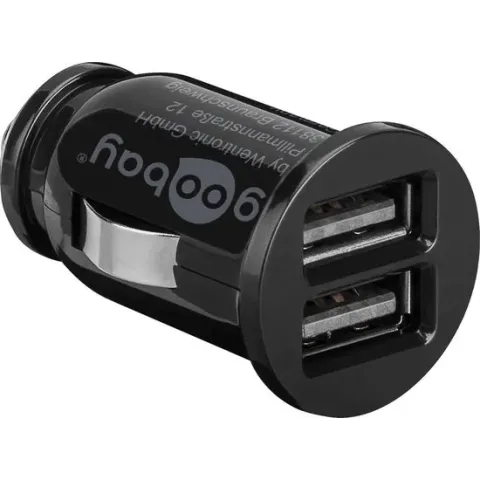 Goobay dubbele USB autolader 3,1A
