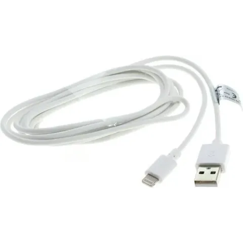 Goobay Lightning naar USB kabel - wit - 2 meter
