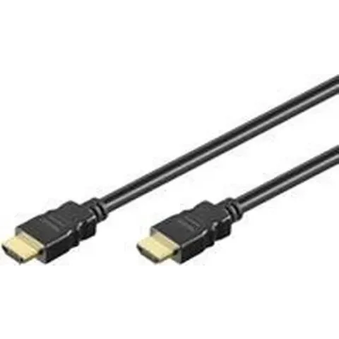 Goobay MMK 619-300 G 3.0m HDMI kabel 3 m HDMI Type A (Standaard) Zwart