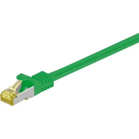 Goobay RJ-45 CAT7 7.5m netwerkkabel 7,5 m S/FTP (S-STP) Groen