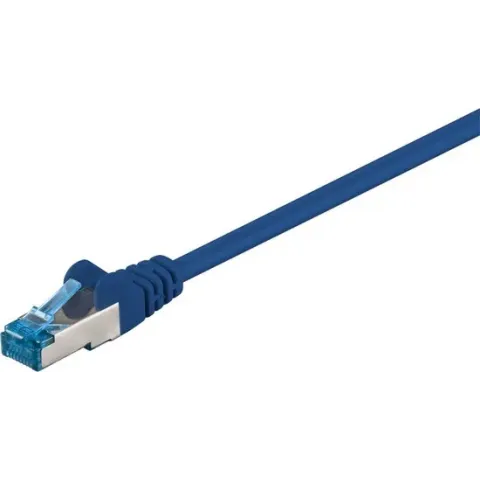 Goobay - S/FTP netwerkkabel CAT6a - Blauw - 20 meter