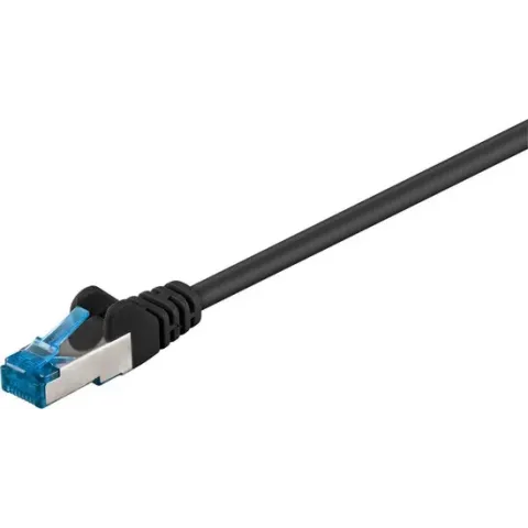 Goobay - S/FTP netwerkkabel CAT6a - Zwart - 30 meter