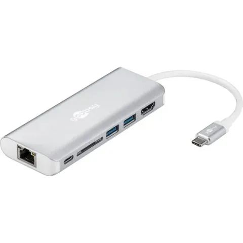 Goobay USB-C Premium Multiport dock - 0,15 meter