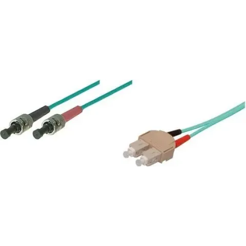 Good Technology LW-810TC3 Glasvezel kabel 10 m ST SC Turkoois