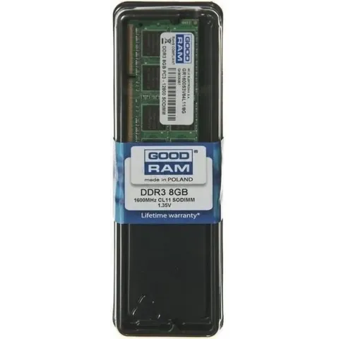Goodram 8GB DDR3 PC3-12800 SO-DIMM 8GB DDR3 1600MHz geheugenmodule