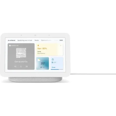 Google Nest Hub (2e generatie) - Chalk