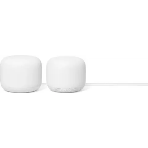 Google Nest WiFi Router en WiFi Punt - Multiroom WiFi Systeem / Wit