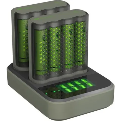 GP Batteries Pro-Line Docking-Station Batterijlader Incl. oplaadbare batterijen NiMH AAA (potlood), AA (penlite)