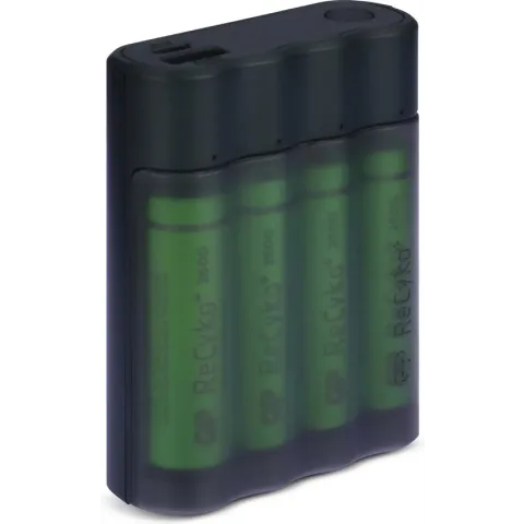 GP powerbank incl 4AA 2600MAH