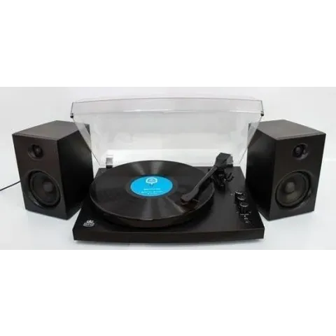 GPO PICCADILLYBLA - Platenspeler met pitch control en bluetooth - Zwart