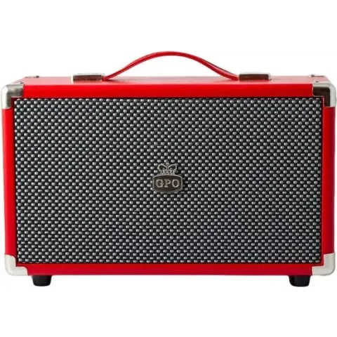 GPO Retro Speaker Retro Speaker Bluetooth - Rood