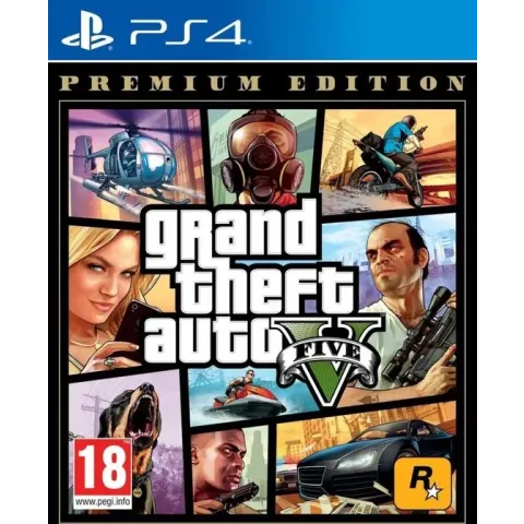 Grand Theft Auto 5 - Premium Edition - PS4
