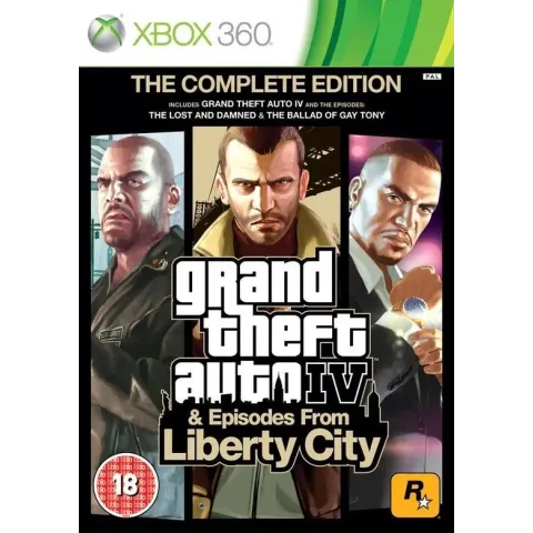 Grand Theft Auto IV (GTA IV) - Complete Edition - Xbox 360