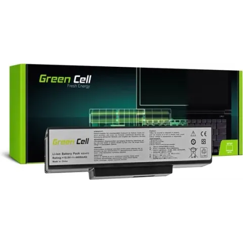 GREEN CELL Batterij voor Asus A32-K72 K72 K73 N71 N73 / 11,1V 4400mAh