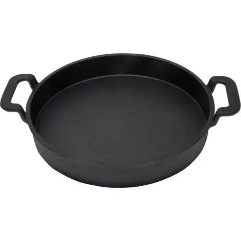 Grill Guru Cast Iron Griddle / Fry Pan