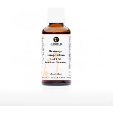 Groene Os Drainage Compositum - Hond/Kat - 50 ml