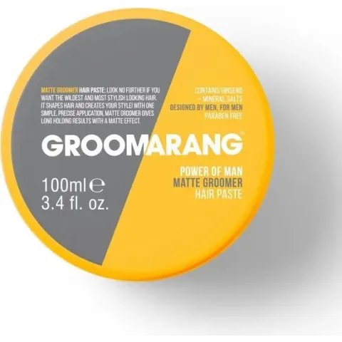 Groomarang Hair Paste Power of Man 'Matte Groomer' - 100 ml