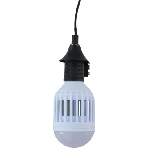 Grundig Insectenlamp - Muggenlamp - Vangt o.a. Muggen, Motten en Vliegen - Wit / Blauw Licht