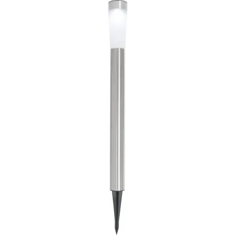 Grundig tuinlamp - solar - LED - RVS - 90 cm