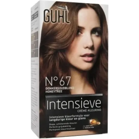 Guhl Intensive - No. 67 Donker Goudblond CrÃ¨me-kleuring - Haarverf
