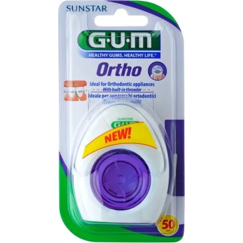 GUM® Ortho Floss | 50 stuks