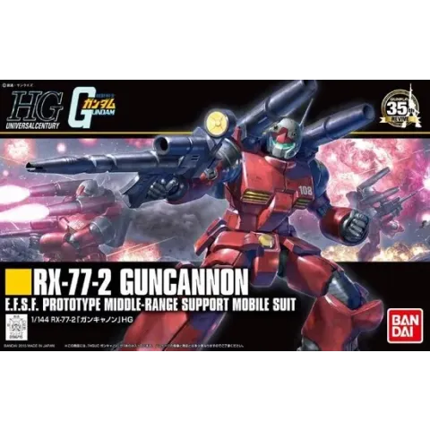 Gundam RX-77-2 Guncannon Model Kit