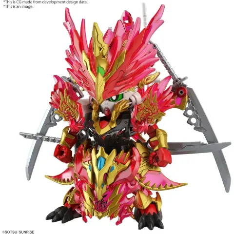 Gundam SD Gundam World Heroes Model Kit - Sun Quan Gundam Astray He Yan Xiang Hu