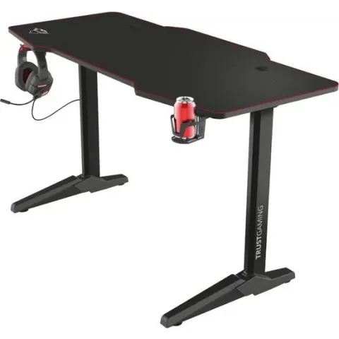GXT 1175 Imperius - Gaming Desk - Gaming Bureau - Kabelmanagement - XL - Zwart