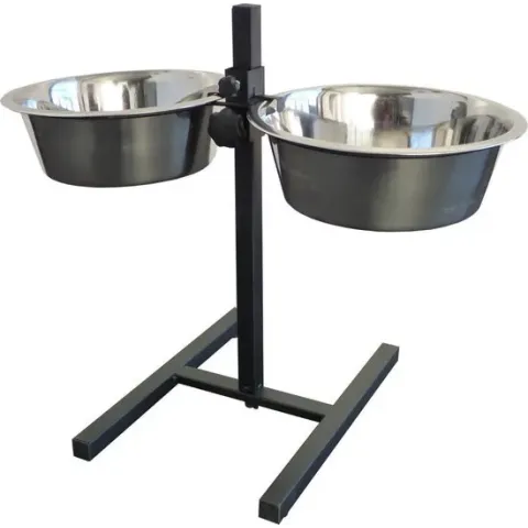 H-Standaard incl. voerbak 2x4,00L/28cm