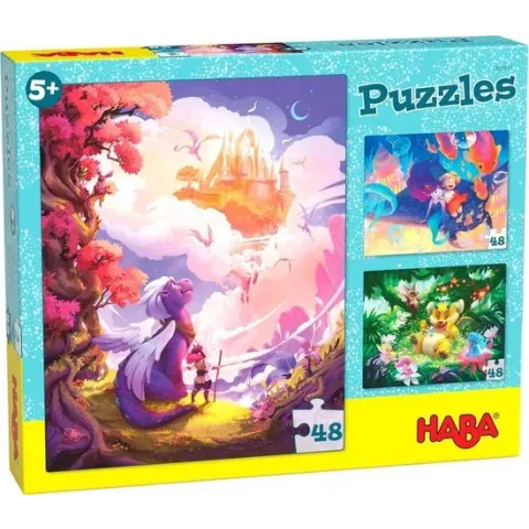 Haba Legpuzzel Fantasieland Junior 20 X 25 Cm Karton 3-delig