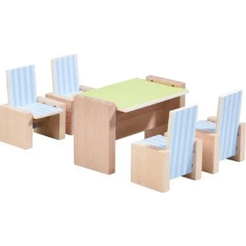 HABA Little Friends - Poppenhuismeubels Eetkamer
