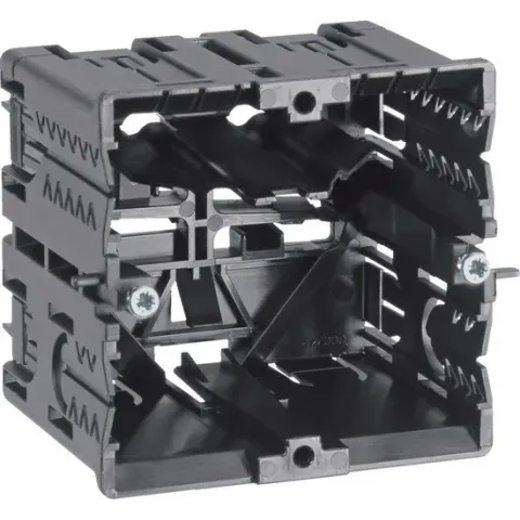 Hager GLS5500 Kabelgoot Apparaat-inbouwdoos (l x b) 71 mm x 65 mm Zwart 1 stuk(s)