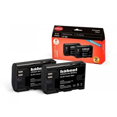 Hahnel HL-E6 Twin pack (voor Canon)