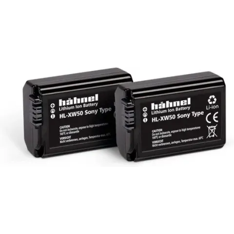 Hahnel HL-XW50 Li-Ion accu Twin Pack (Sony NP-FW50 accu)