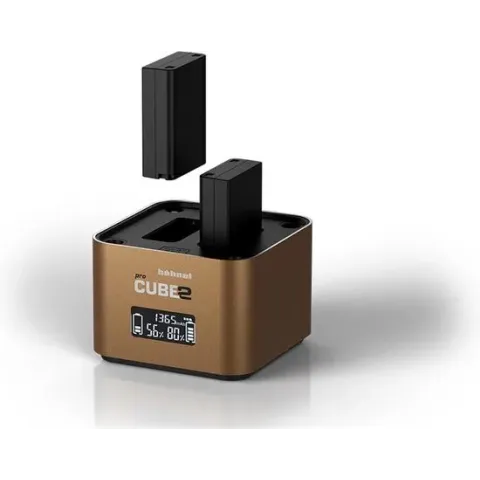 Hahnel ProCube2 Lader voor Olympus