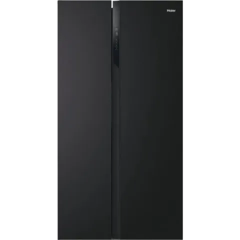 Haier Amerikaanse Koel-vriescombinatie | Model HSR3918ENPB | Vrijstaand | 528 liter | Zwart | NoFrost