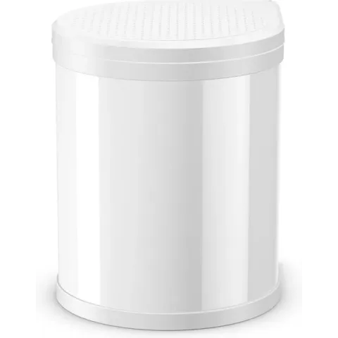 Hailo Compact-Box M Prullenbak - 15 l - Inbouwprullenbak - RVS