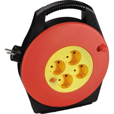 Hama 00121960 10m Zwart electriciteitssnoer