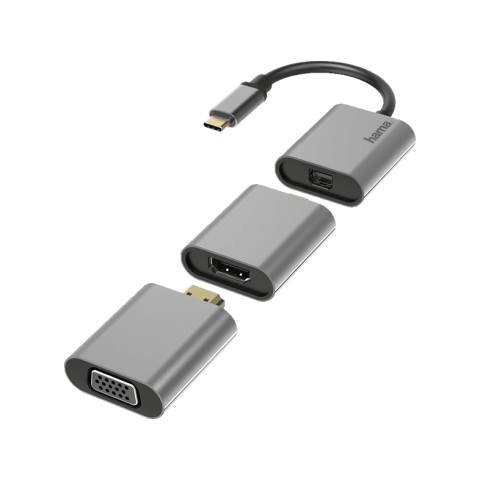 Hama 200306 Video-adapter-set 6-in-1 Usb-c