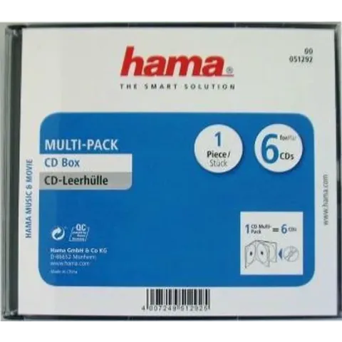 Hama CD multi pack 6 CD's