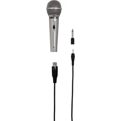 Hama Dynamische Microfoon Dm-40, Zilver