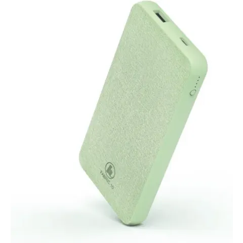 Hama Power Pack Fabric 10 - 10.000mAh - Groen
