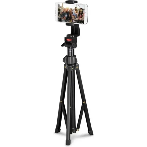 Hama Rotary Smartphone Statiefset 1/4 inch Werkhoogte: 41.5 - 150 cm Zwart