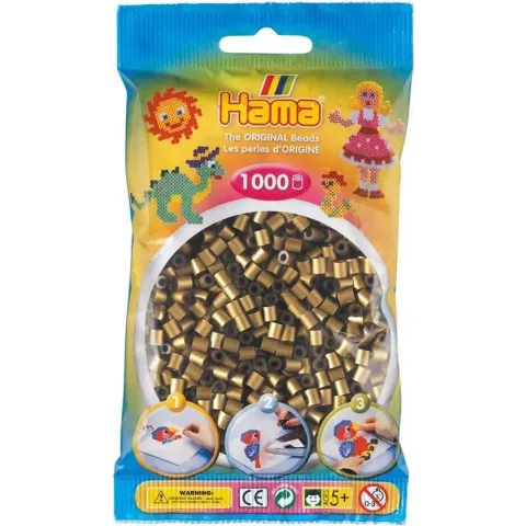 Hama Strijkkralen Brons '1000 Stuks'