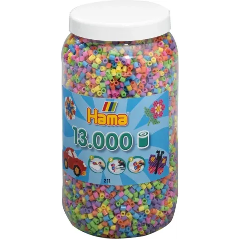 Hama Strijkkralen in een Ton