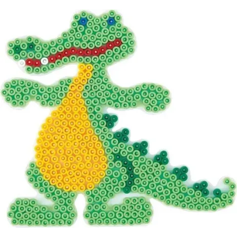 Hama Strijkkralenbordje - Krokodil