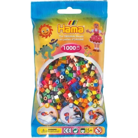 Hama Strijkkralenmix 2, 1000st.