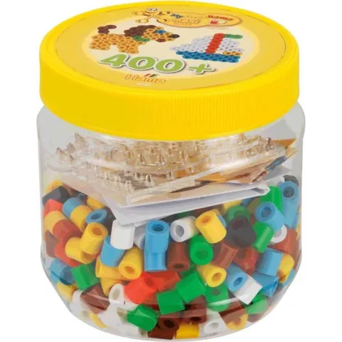 Hama Strijkkralenset Maxi in Pot, 400st.