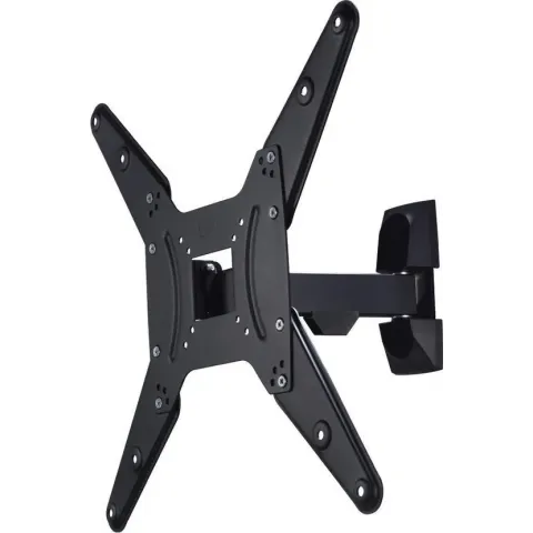 Hama Tv-muurbeugel FULLMOTION, 1 ster, 400x400, 165 cm (65"), 1 arm, zwart