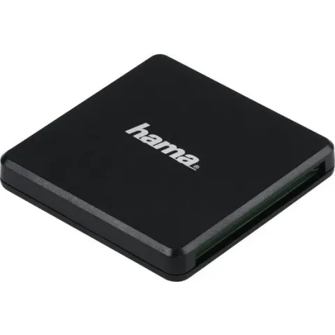 Hama USB-3.0-multi-kaartlezer, SD/microSD/CF, zwart